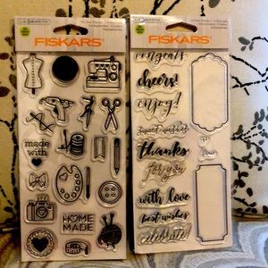Fiskars stamp set bundle